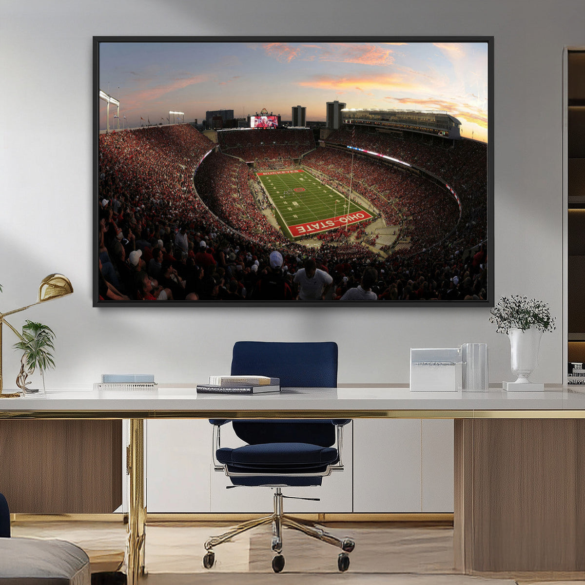 Ohio State University Buckeyes Football Team Print -