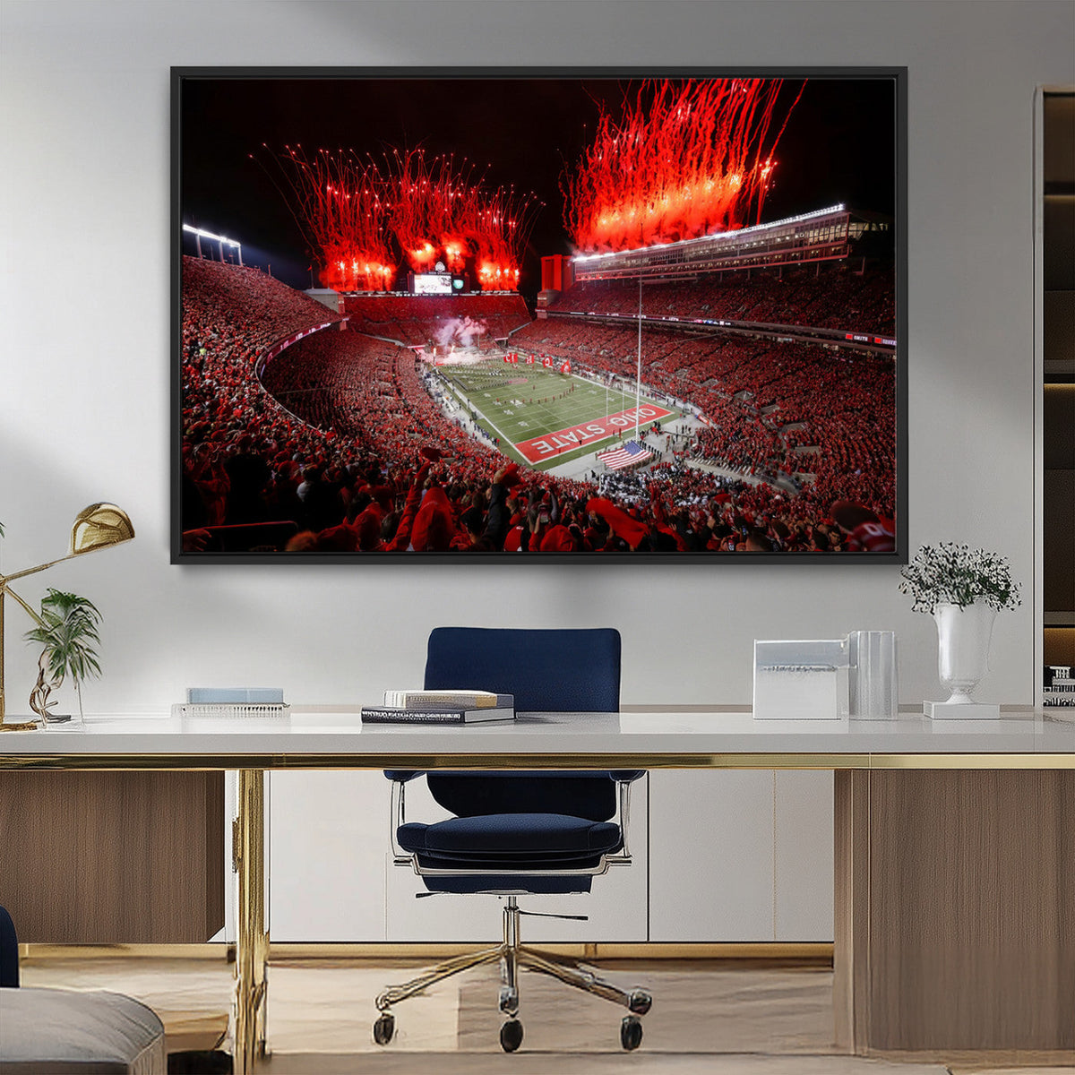 Ohio State University Buckeyes Football Team Print -