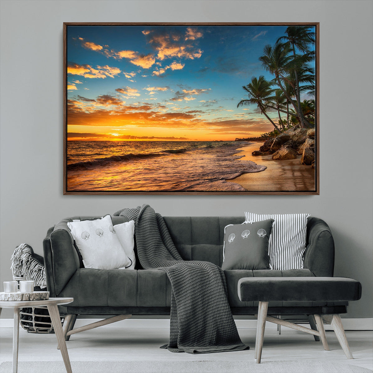 Sunset Wall Art Canvas Print