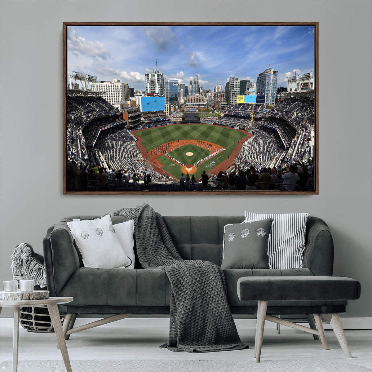 San Diego Padres Baseball Team Print - Petco Park Stadium