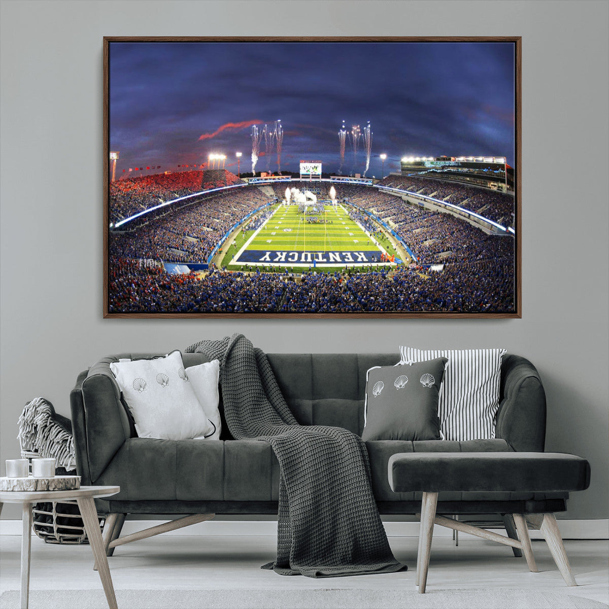 Kroger Field Canvas Wall Art - Kentucky Stadium Wall Art