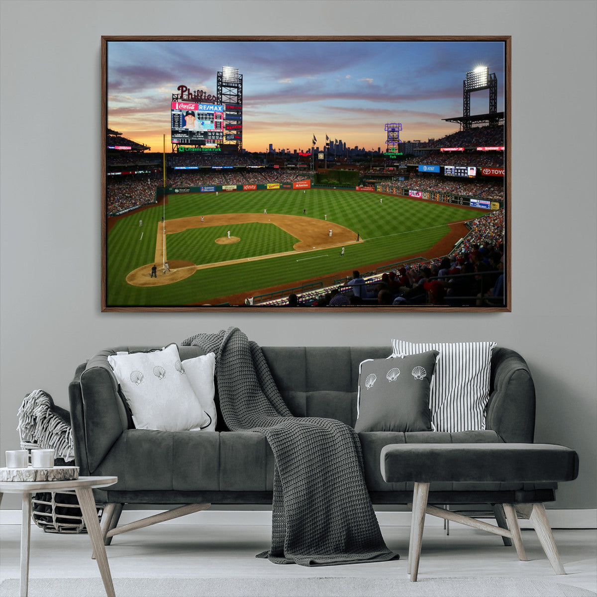 Citizens Bank Park Philadelphia Phillies Wall Art Canvas |