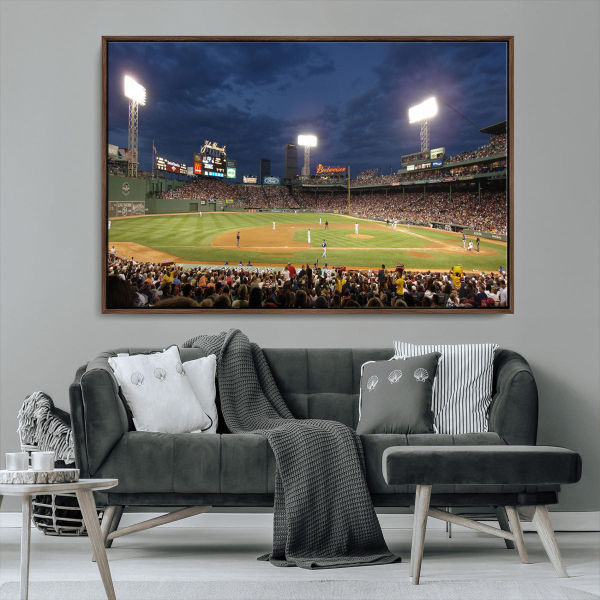 Boston Red Sox Baseball Team Print Canvas - Massachusetts