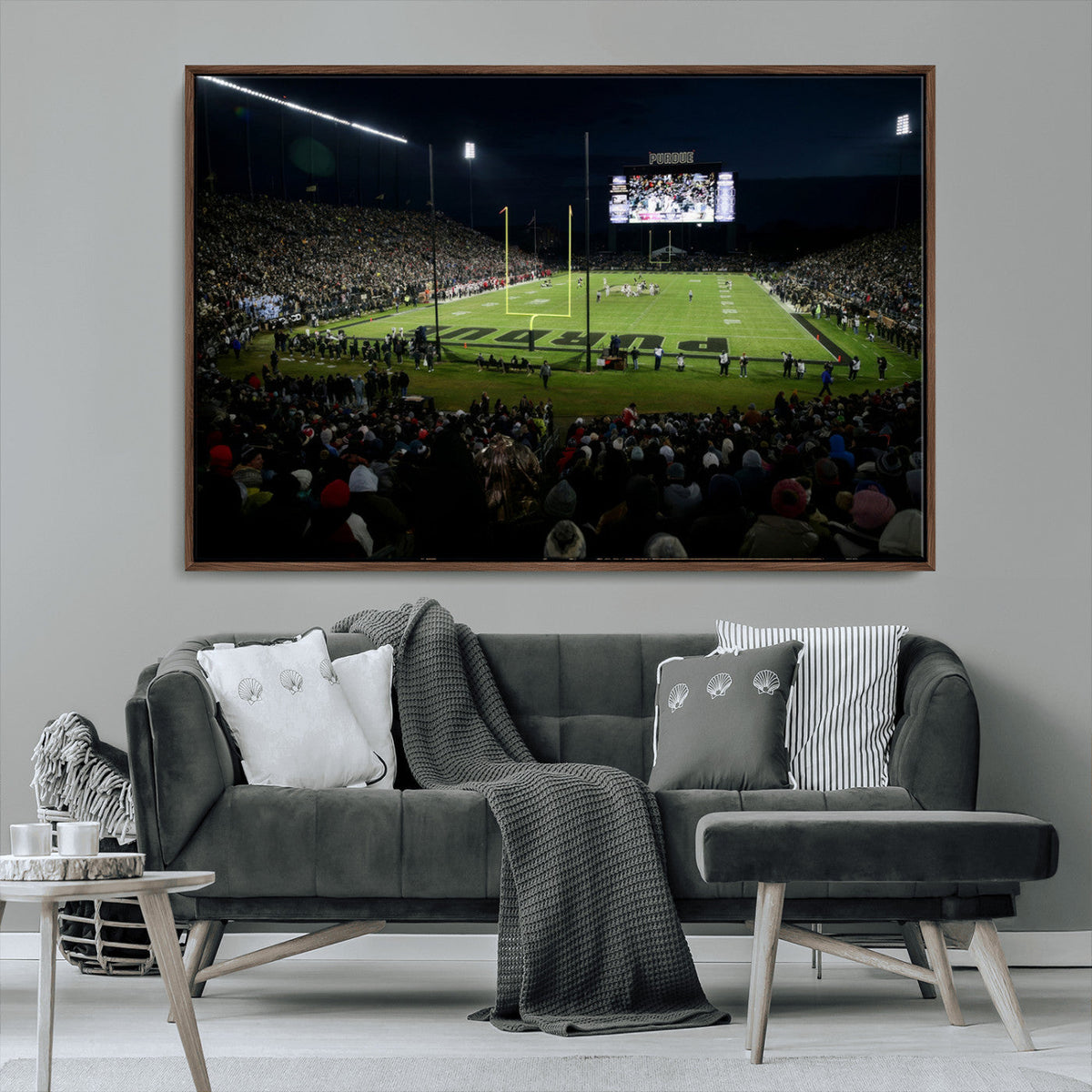 Purdue Boilermakers Football Team Print - West Lafayette