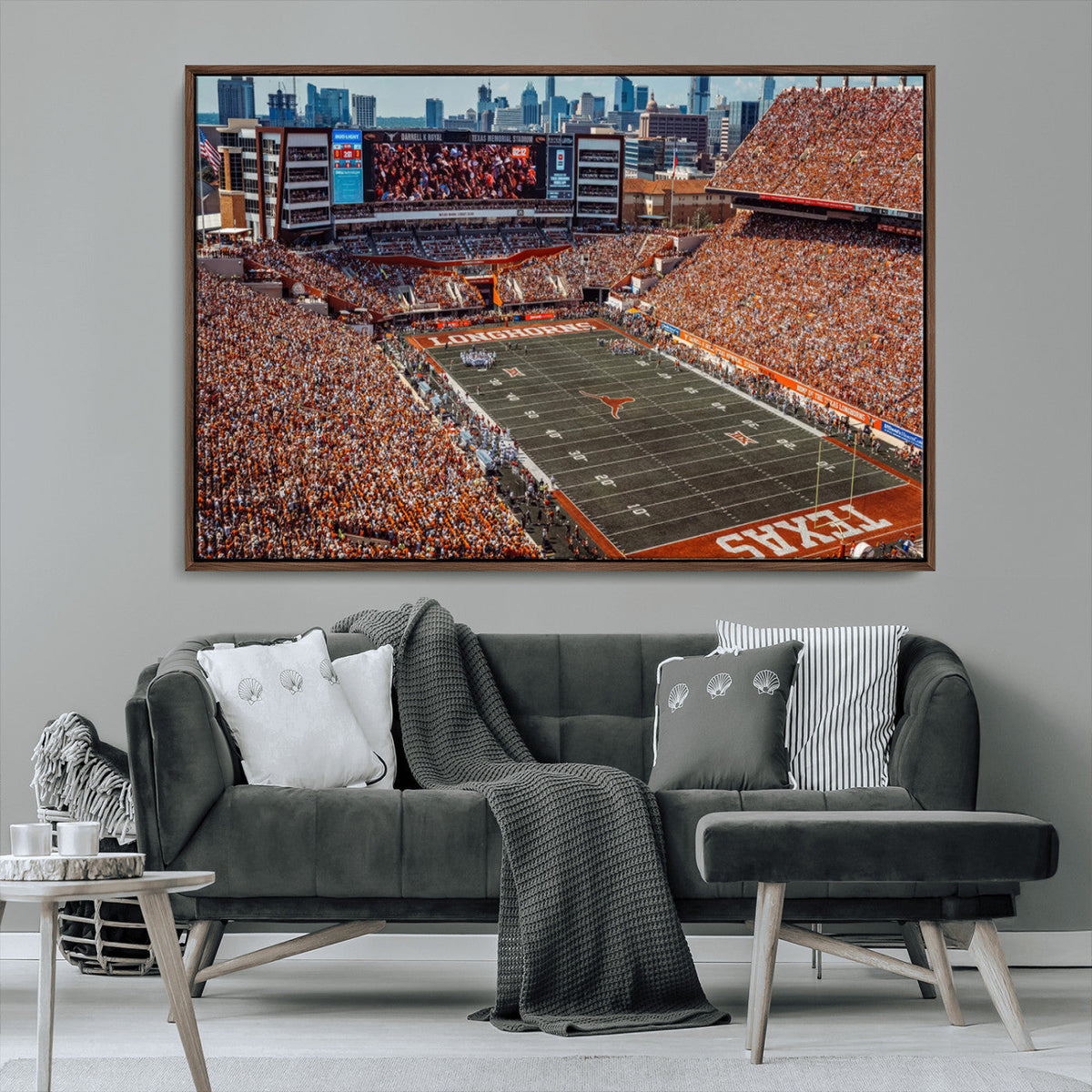 University of Texas Longhorns Football Team Print - Austin
