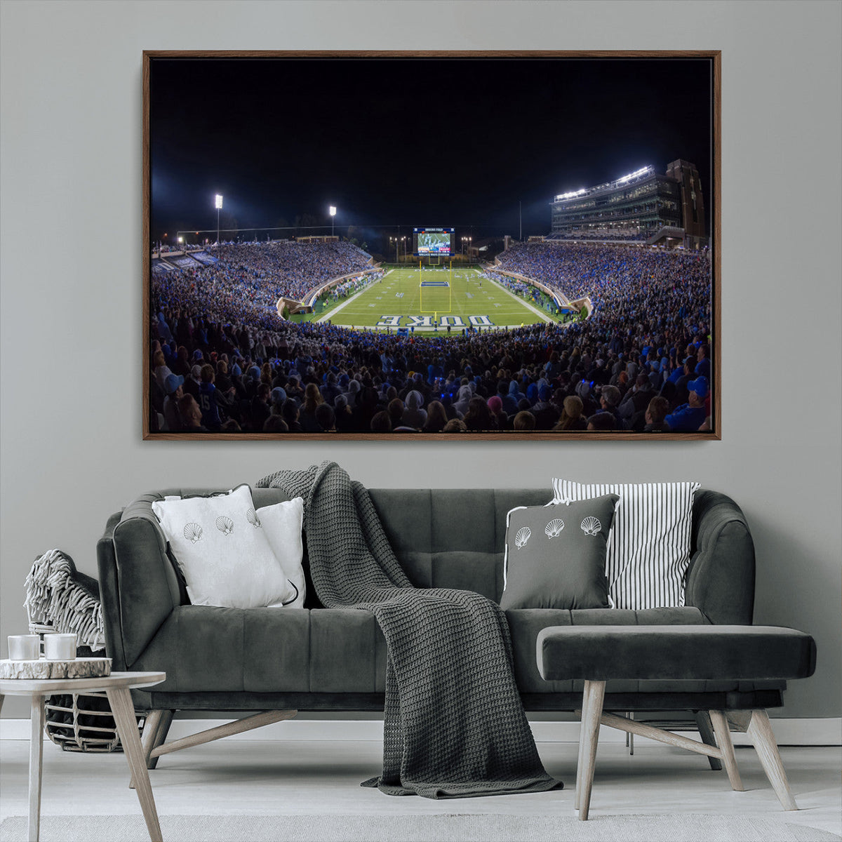 Duke University Blue Devils Football Team Print - Durham