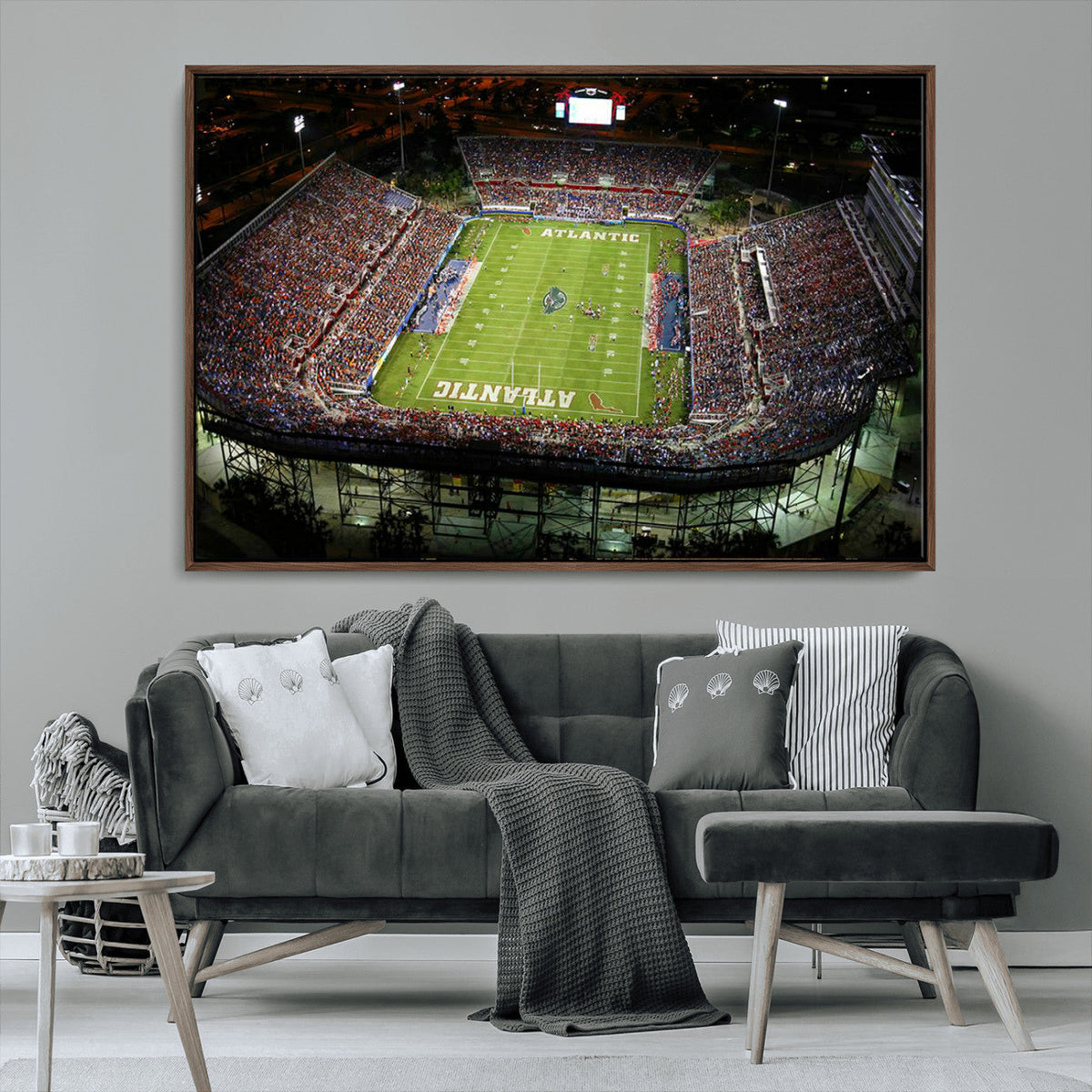 Florida Atlantic University Owls Football Team Print - Boca