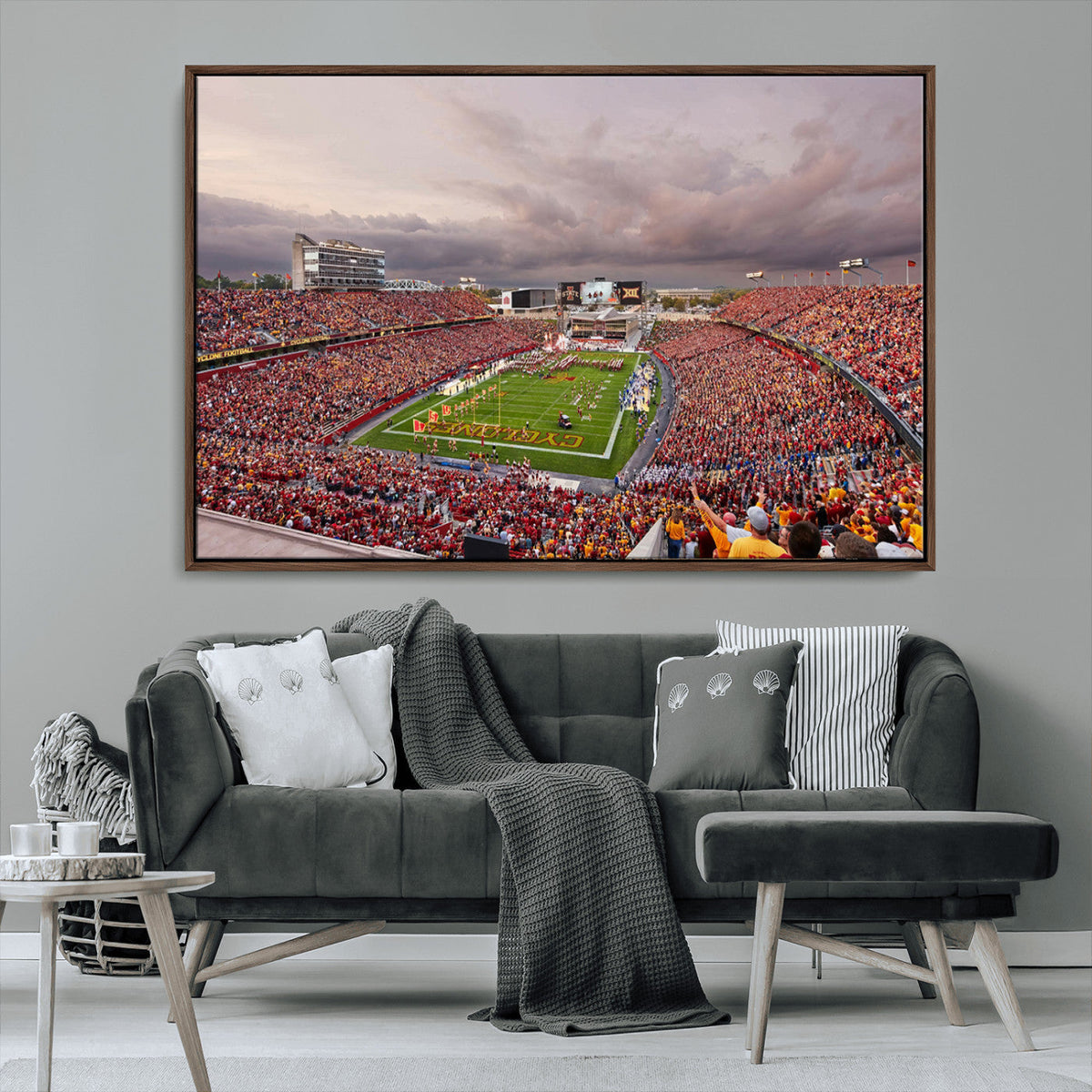 Iowa State University Cyclones Football Team Print - Ames