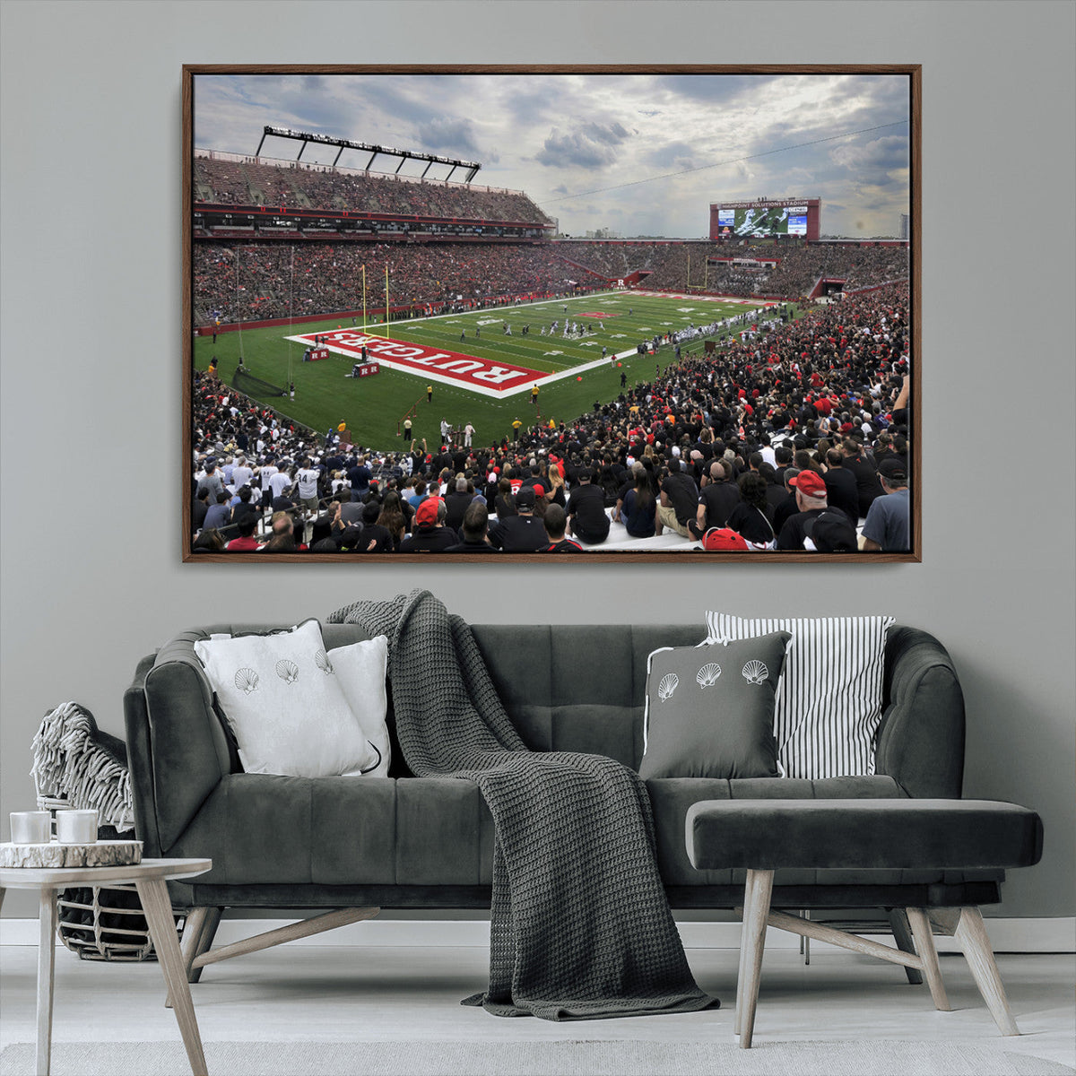 Rutgers Scarlet Knights Football Team Print - SHI Stadium,