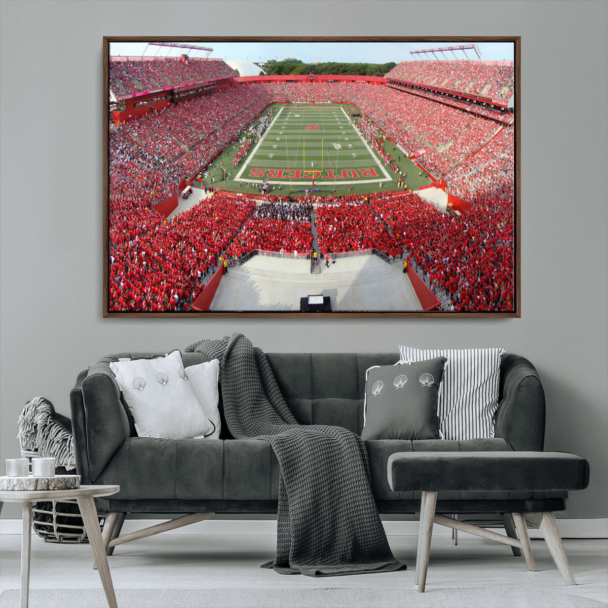 Rutgers Scarlet Knights Football Team Print - Piscataway SHI