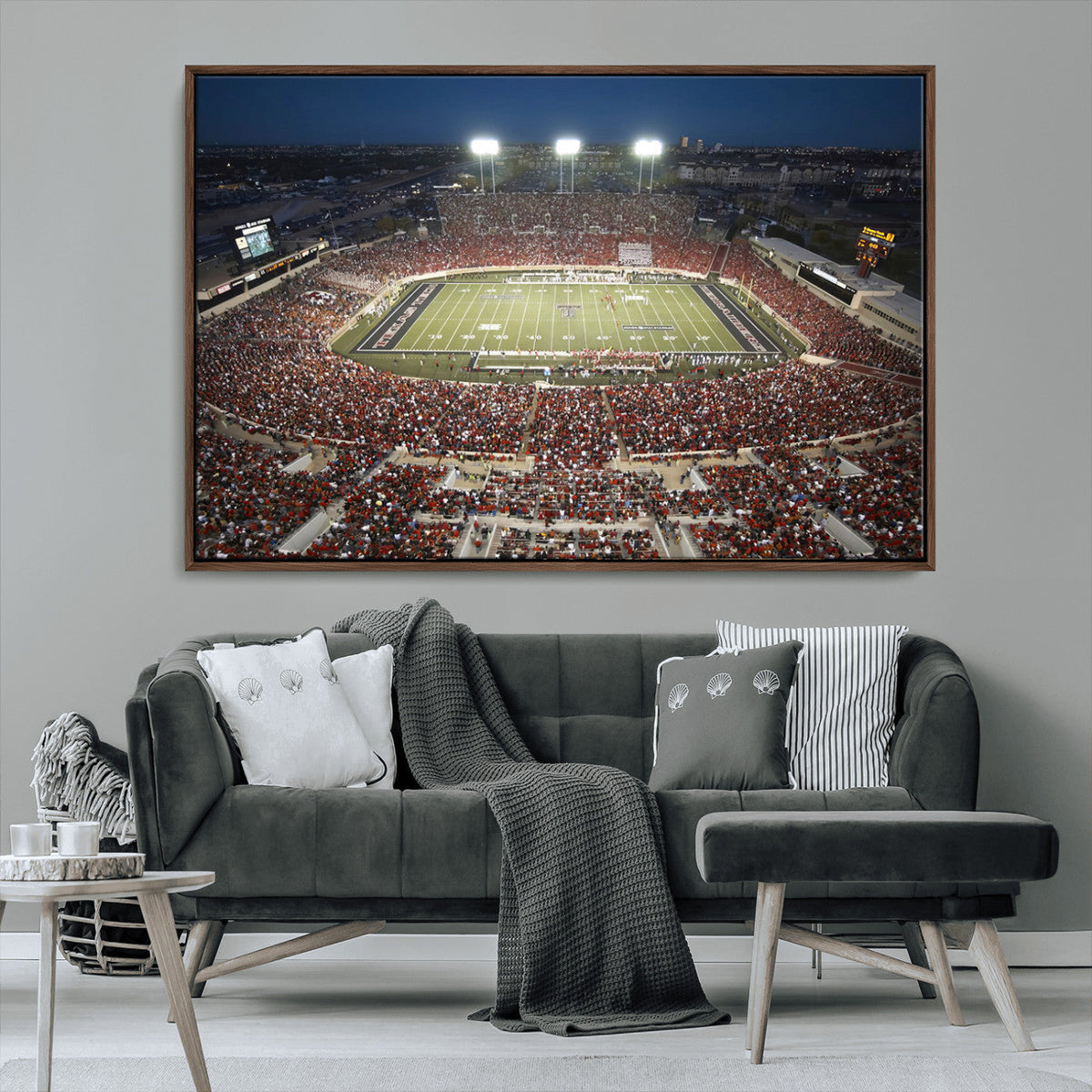 Texas Tech Red Raiders Football Team Print - Lubbock Jones
