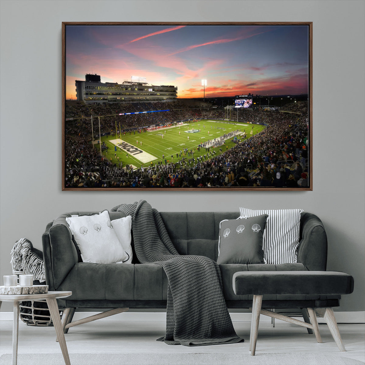 The University of Connecticut UCONN Huskies Football Team