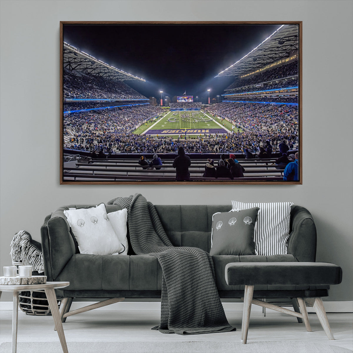 The University of Washington Huskies Football Team Print -