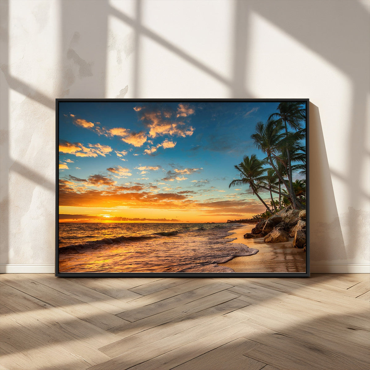 Sunset Wall Art Canvas Print