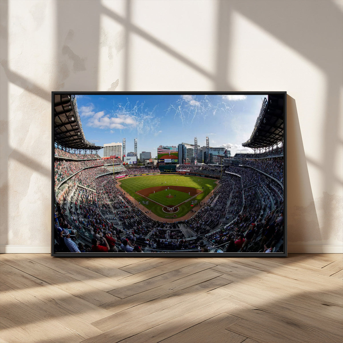 Truist Park Stadium Canvas Wall Art - Atlanta Braves Game