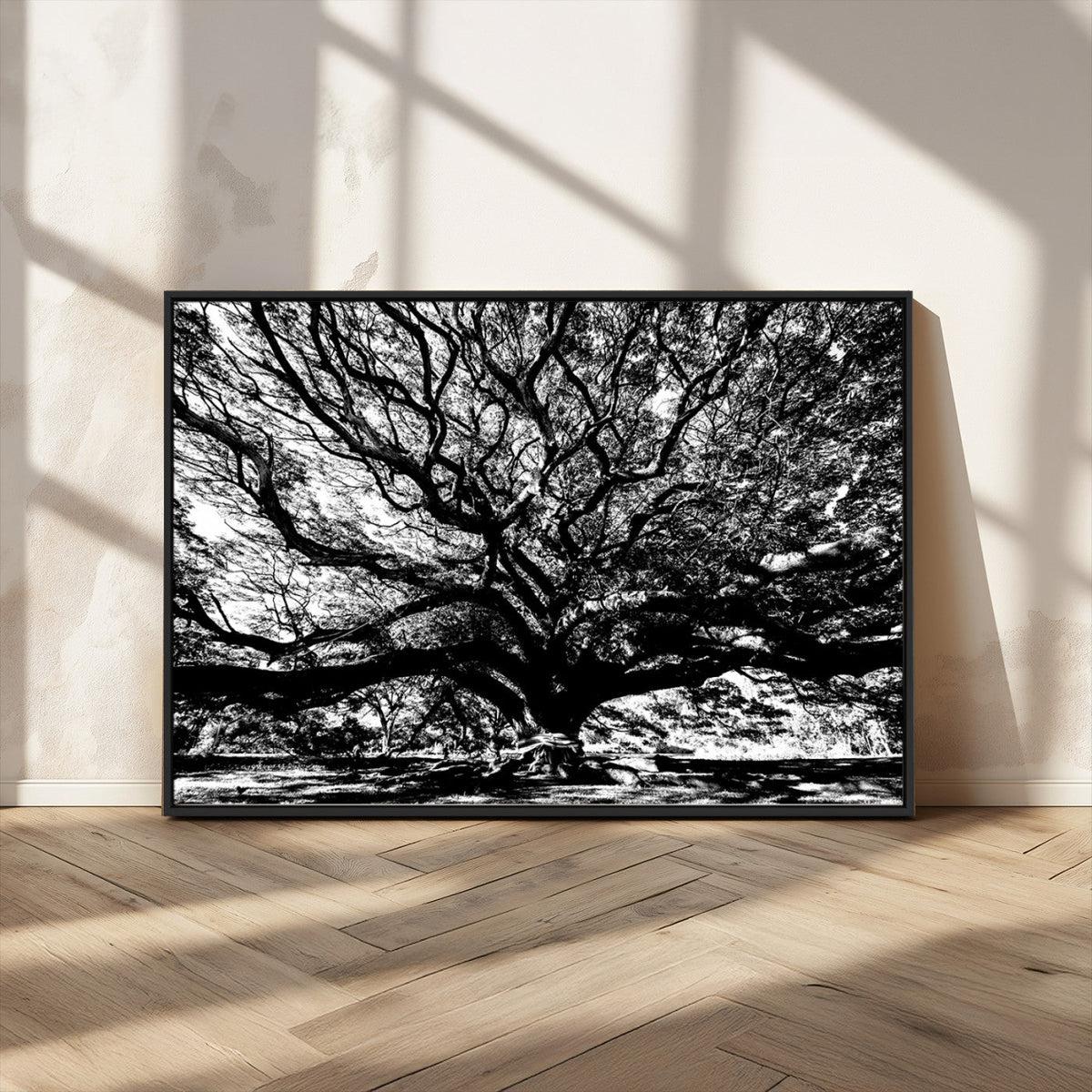 Mighty Angel Oak Wall Art | Angel Oak Tree Art Print