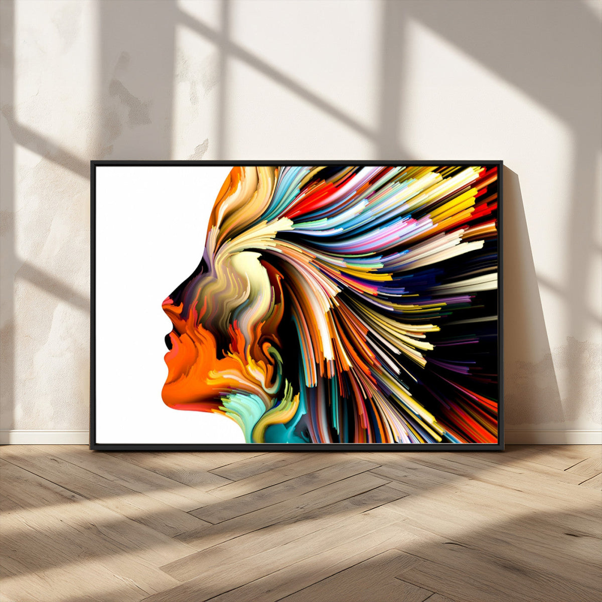 Profile Colors Canvas Print