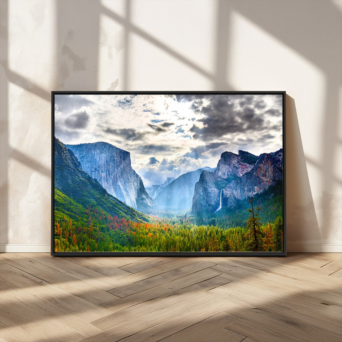 Yosemite Park Half Dome 3 Panel Canvas Print | Large Giclée