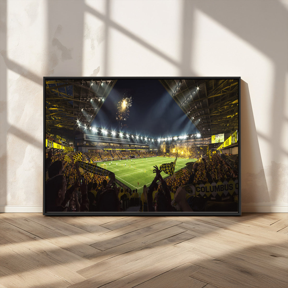 Columbus Crew Soccer Team Print - Columbus Crew Stadium Wall