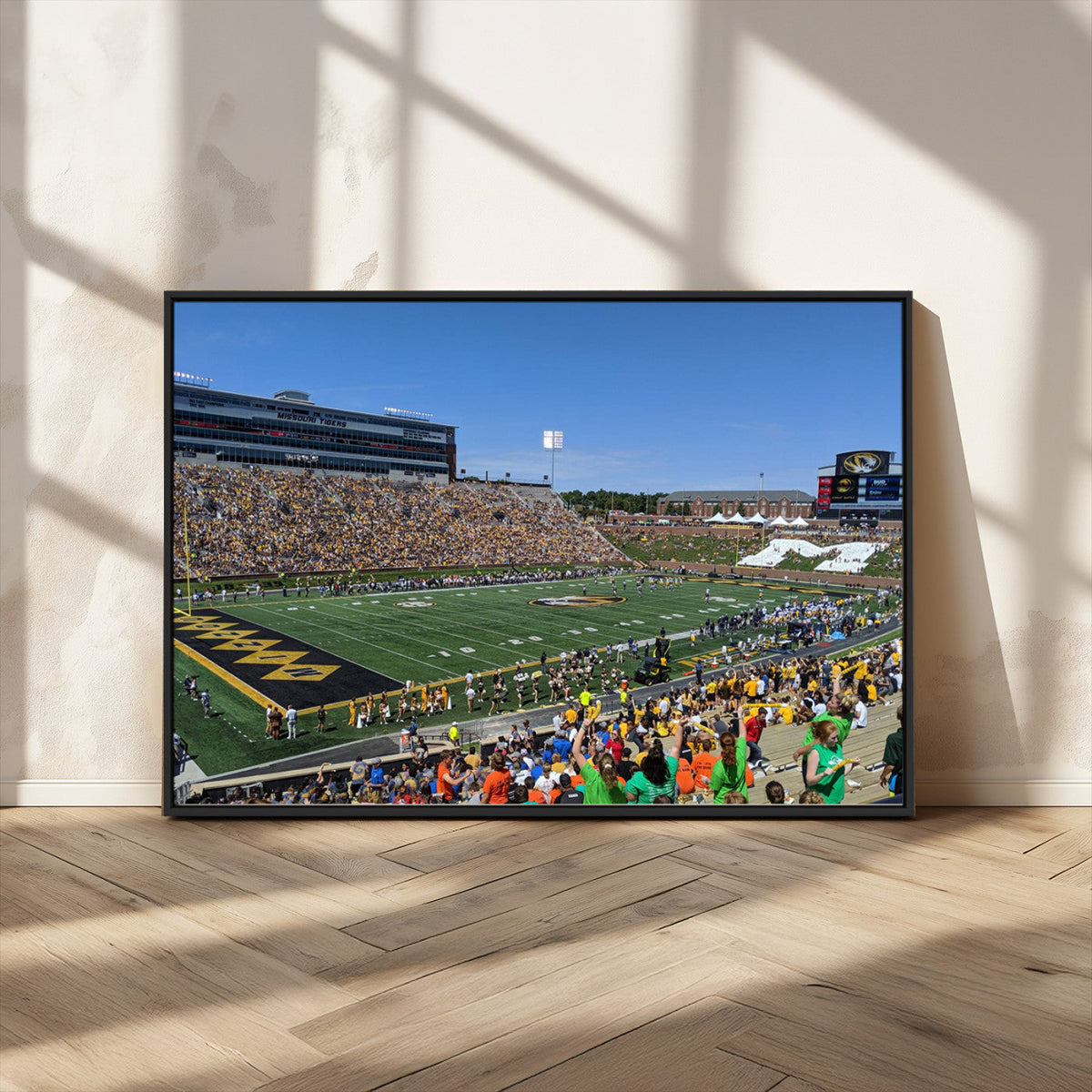 University of Missouri Tigers Football Team Print - Columbia