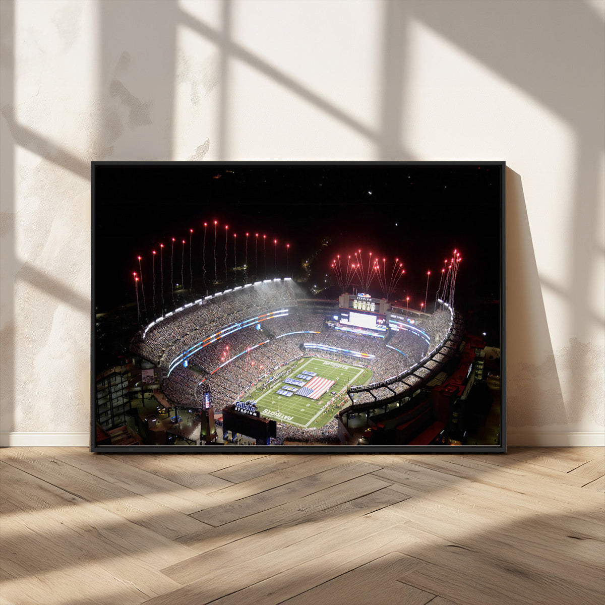 New England Patriots Team Print Wall Art- Foxborough