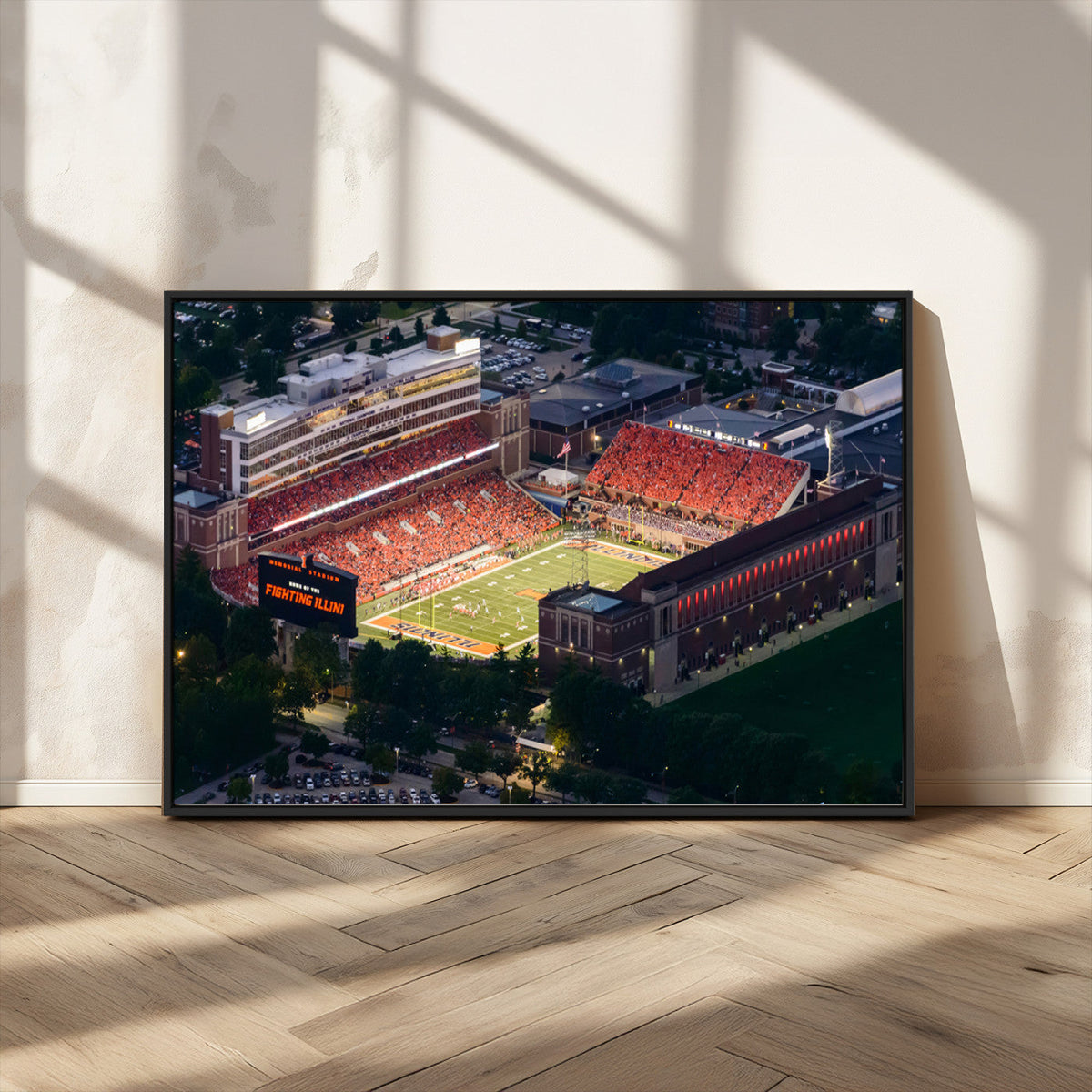 University of Illinois Fighting Illini Football Team Print -