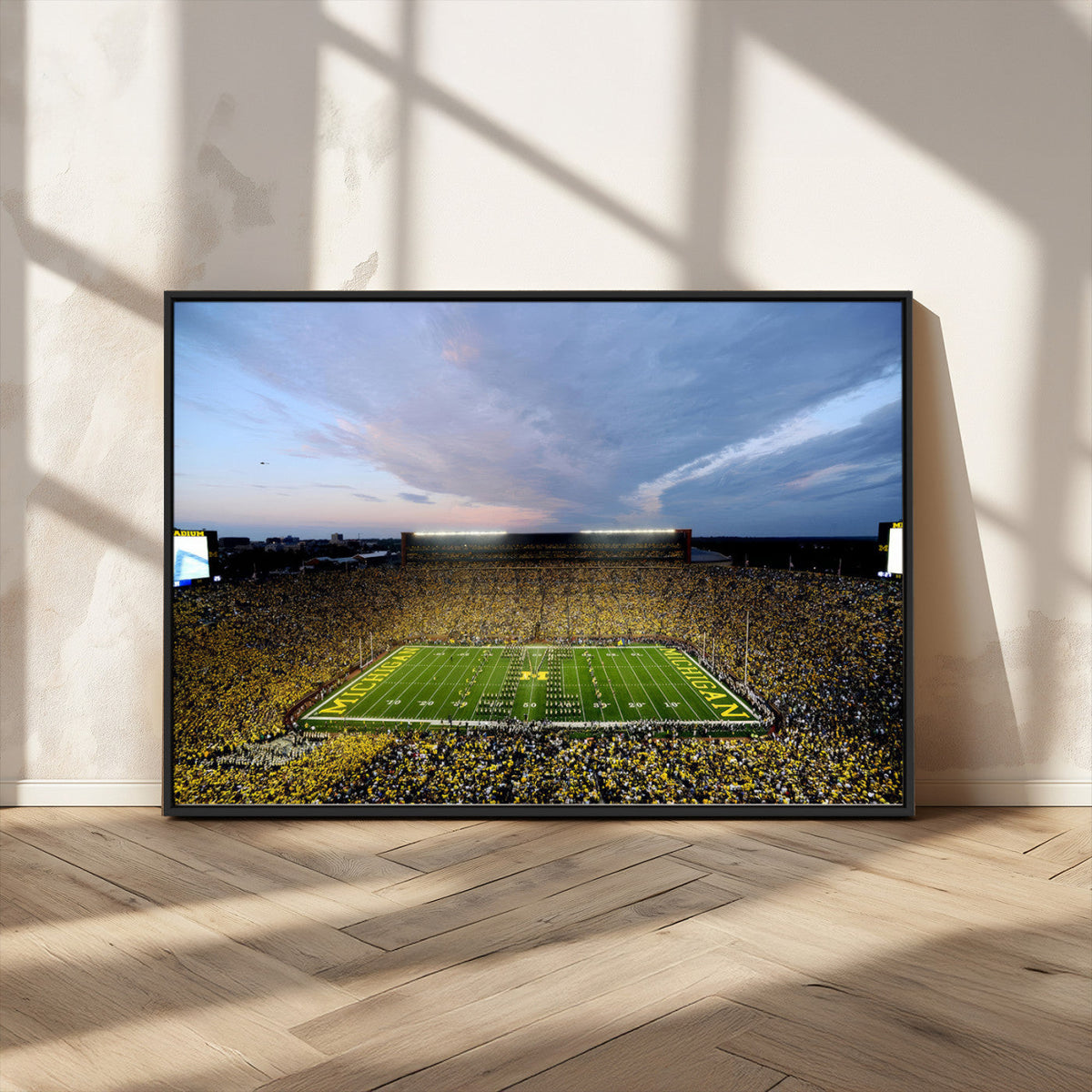University of Michigan Wolverines Football Team Print - Ann