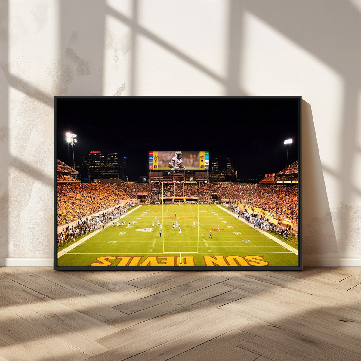 ASU Sun Devils Football Team Print - Phoenix Mountain
