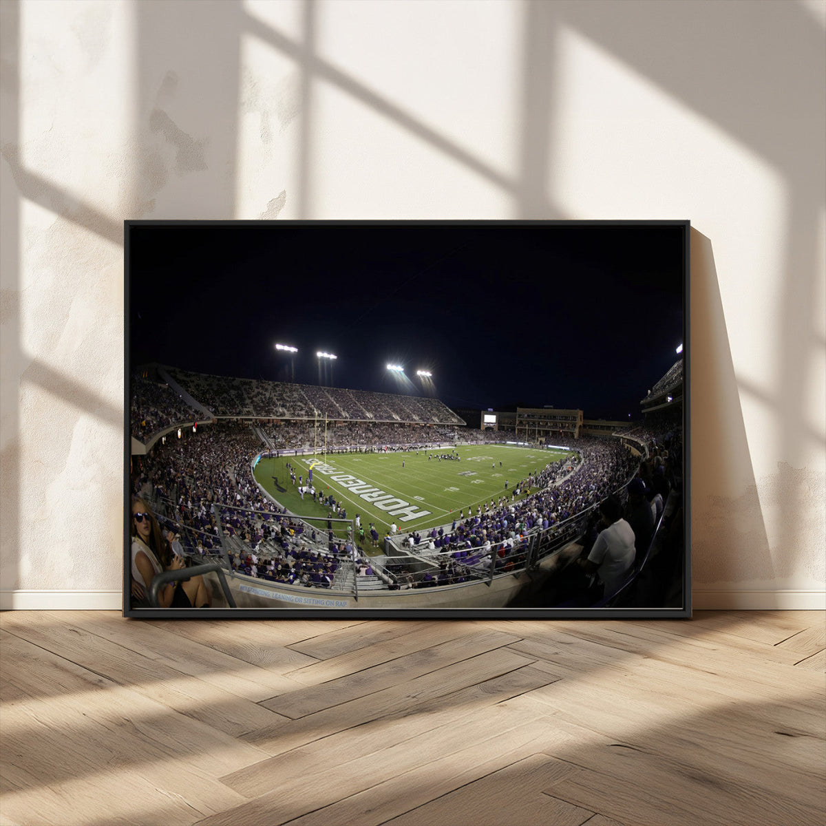 TCU Horned Frogs Football Team Print - Fort Worth Amon G.