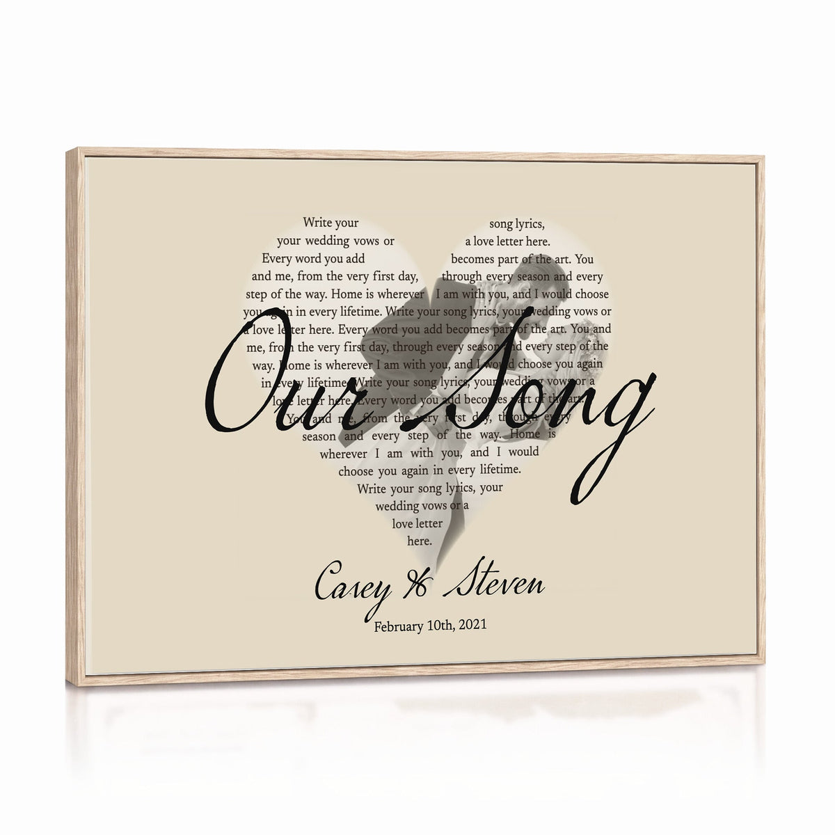 Create Your Custom Canvas Print, Personalized Photo Wall Art
