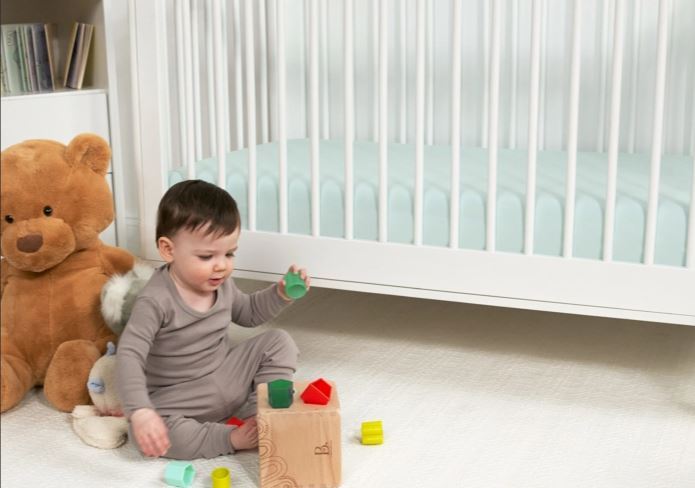 BedGear Dri-Tec Crib Sheet, Light Green