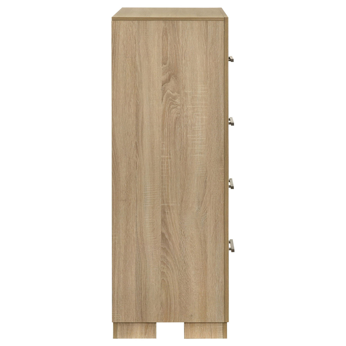 Arielle 4-drawer Bedroom Chest of Drawers Light Oak