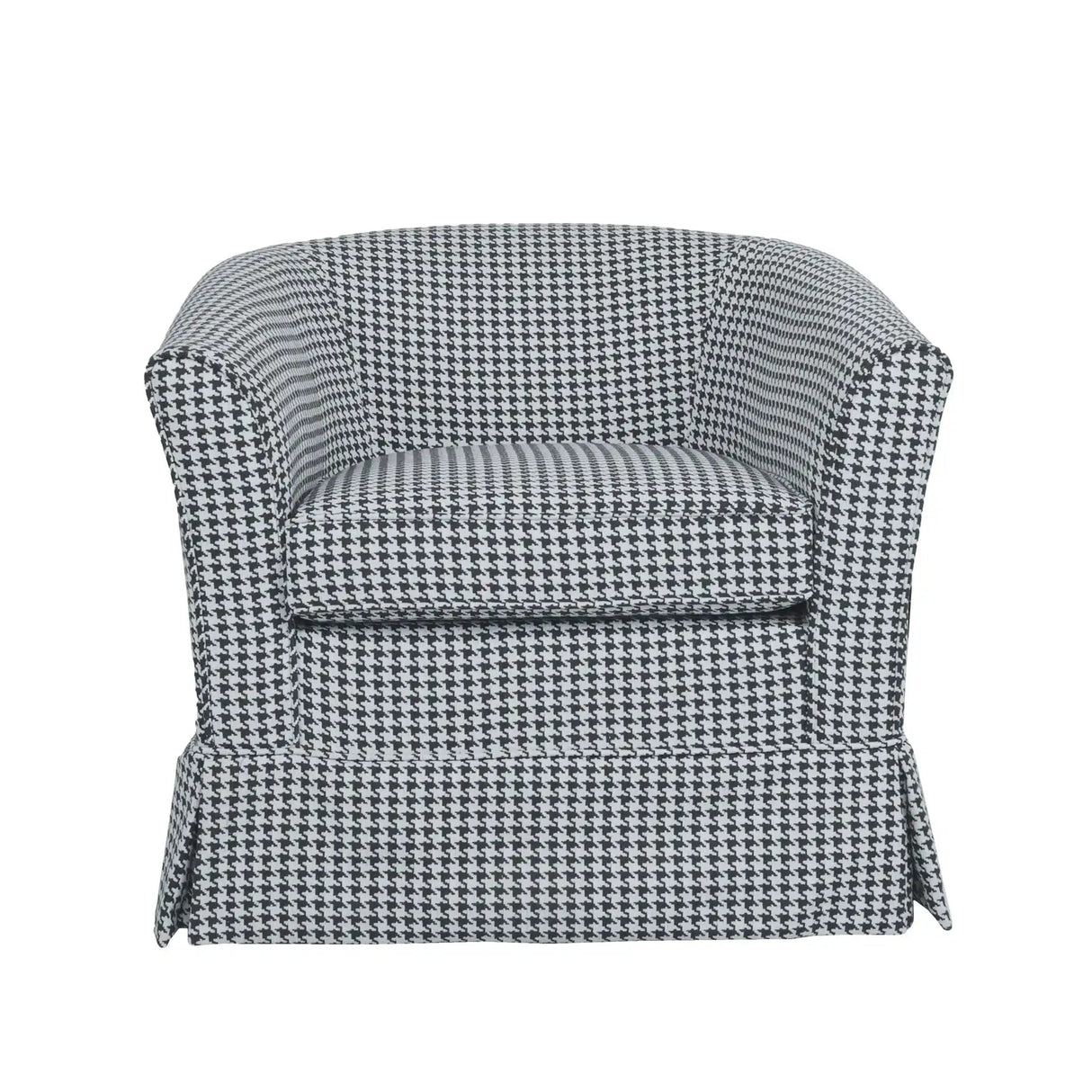 Zeniqua Upholstered Swivel Chair With Loose Cover