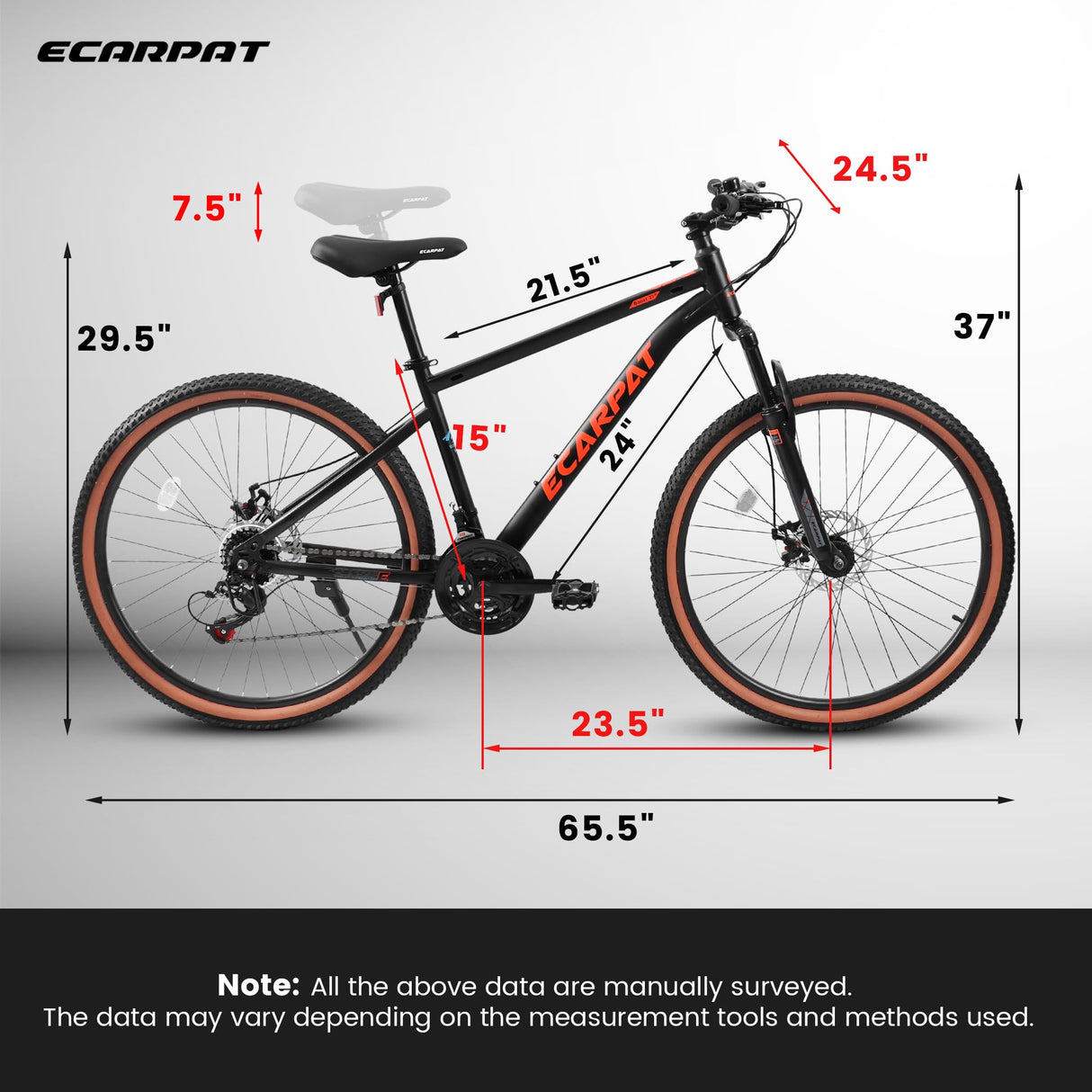 24 Inch Mountain Bike for Teenagers