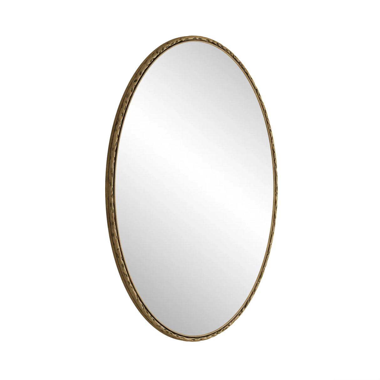 Iron Art Oval Retro Mirror