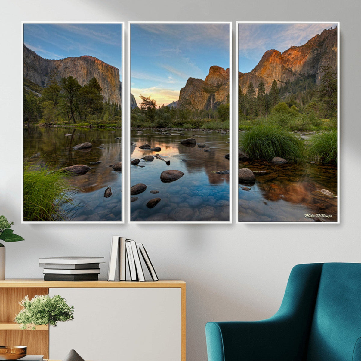 Yosemite Valley Wall Art Canvas Print – Framed El Capitan