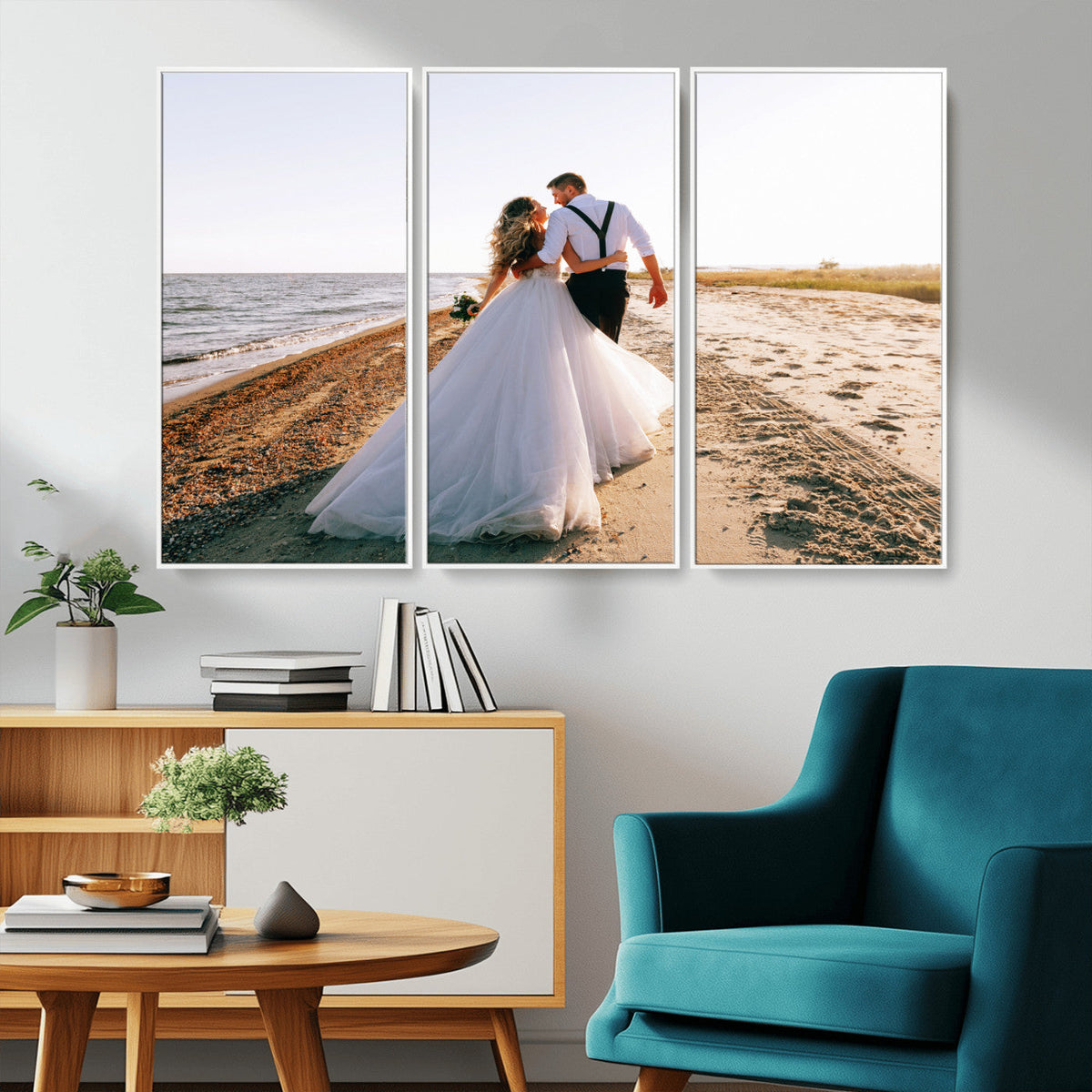 Framed Custom Canvas Print - Personalized Wall Art for Home