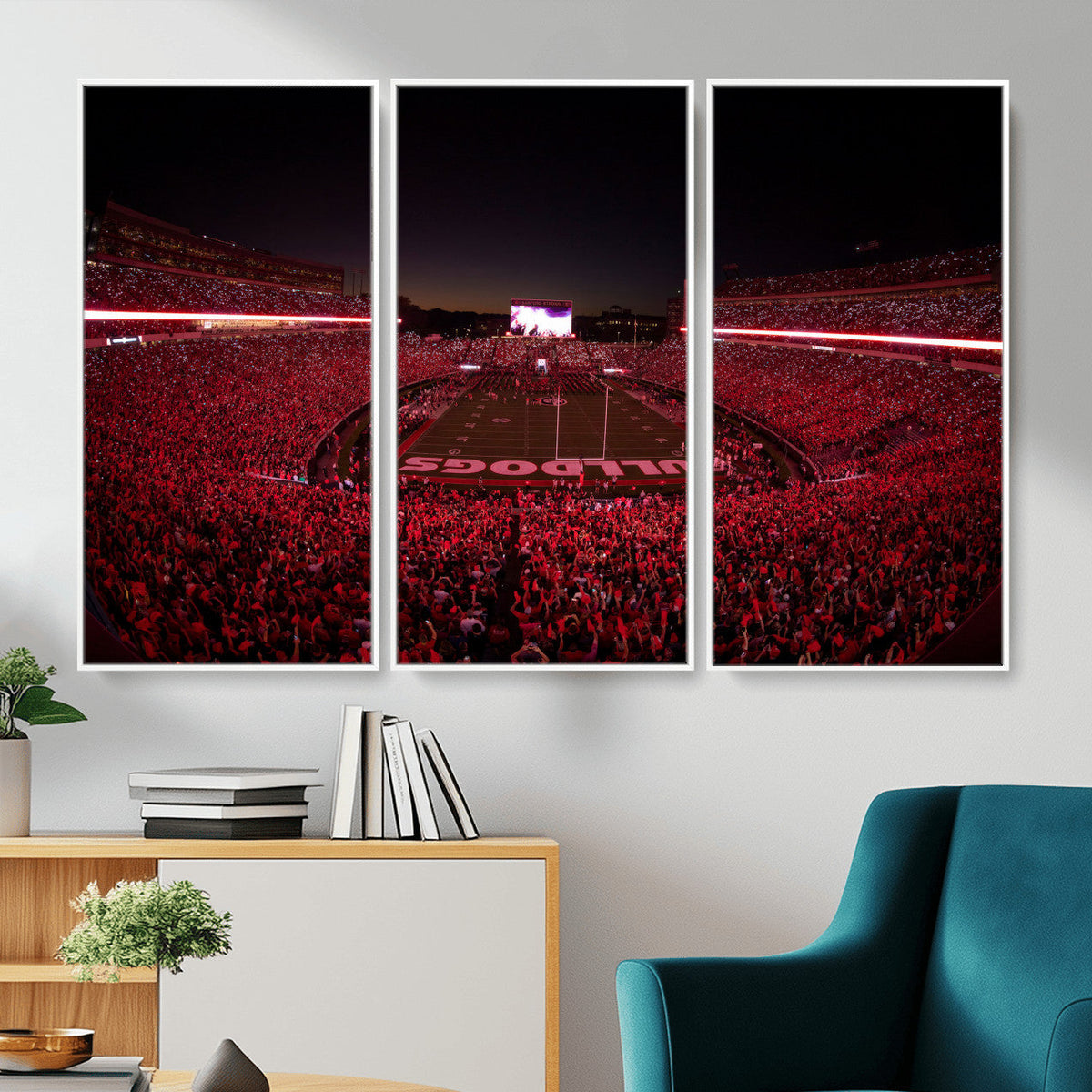 Sanford Stadium Wall Art Canvas Print – Georgia Bulldogs