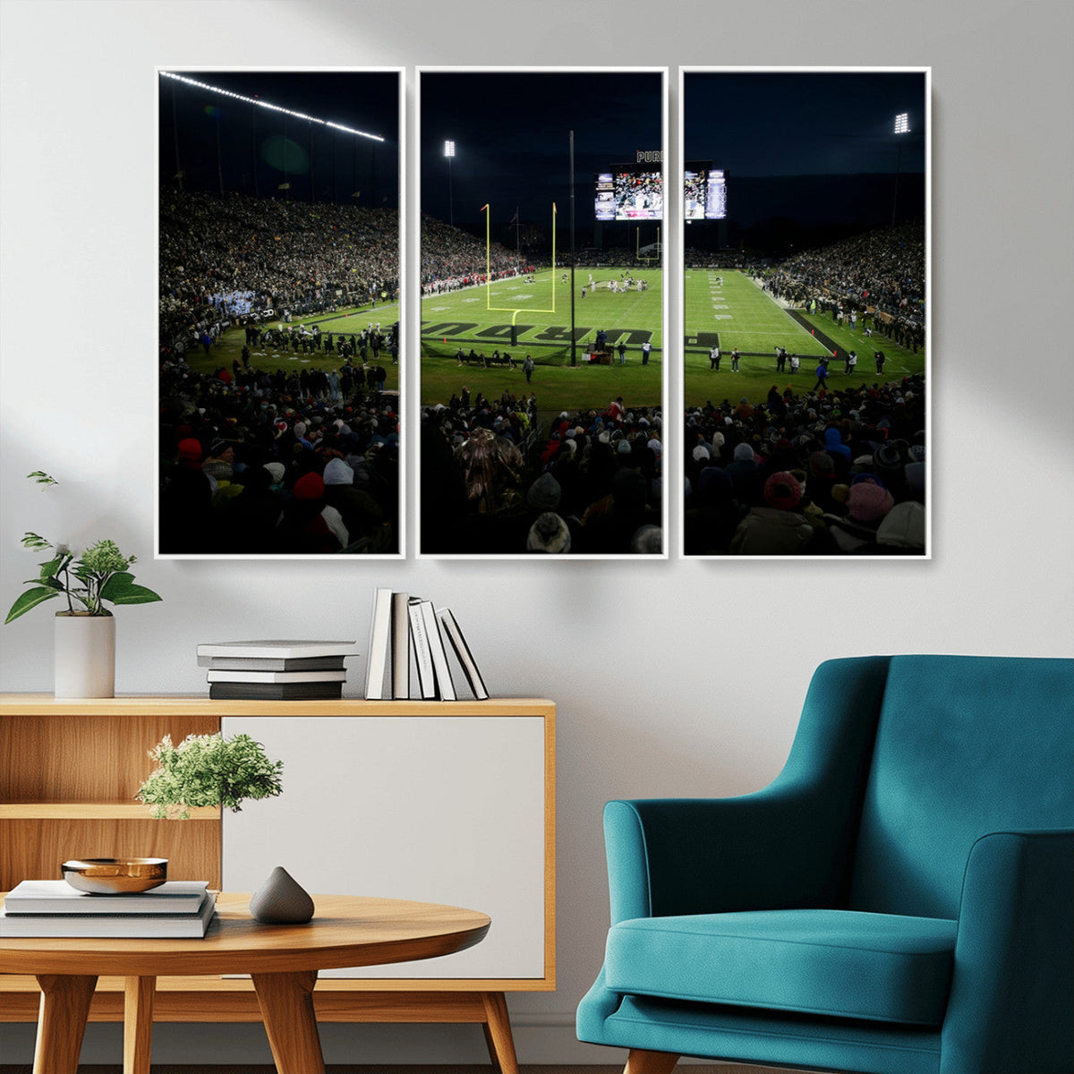 Purdue Boilermakers Football Team Print - West Lafayette