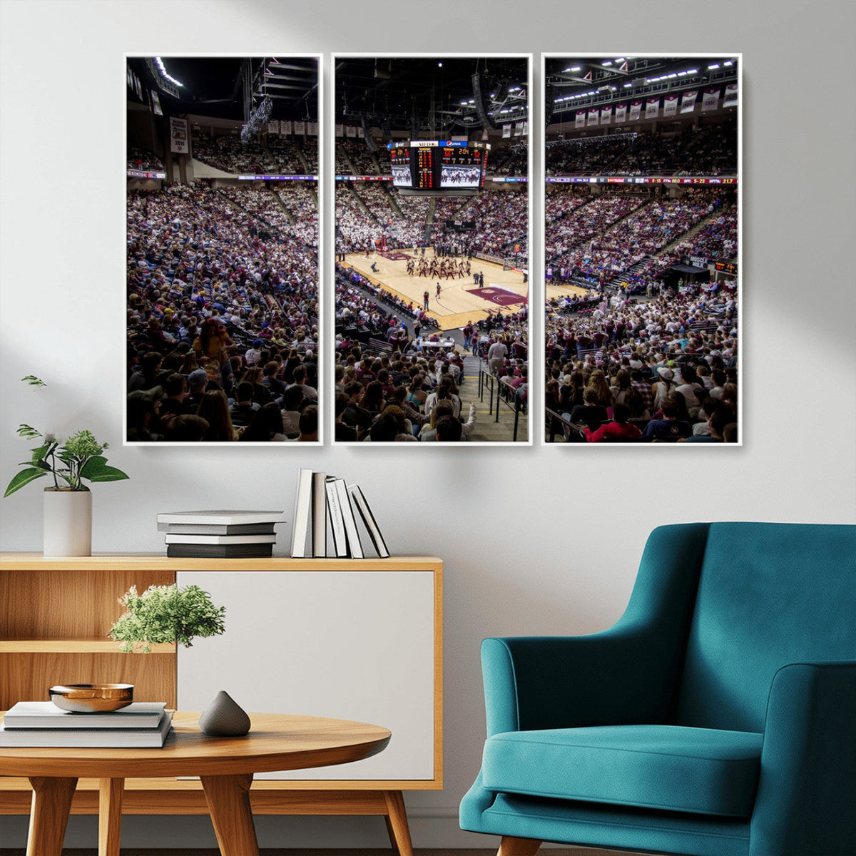 University of Nebraska Cornhuskers Basketball Team Print -