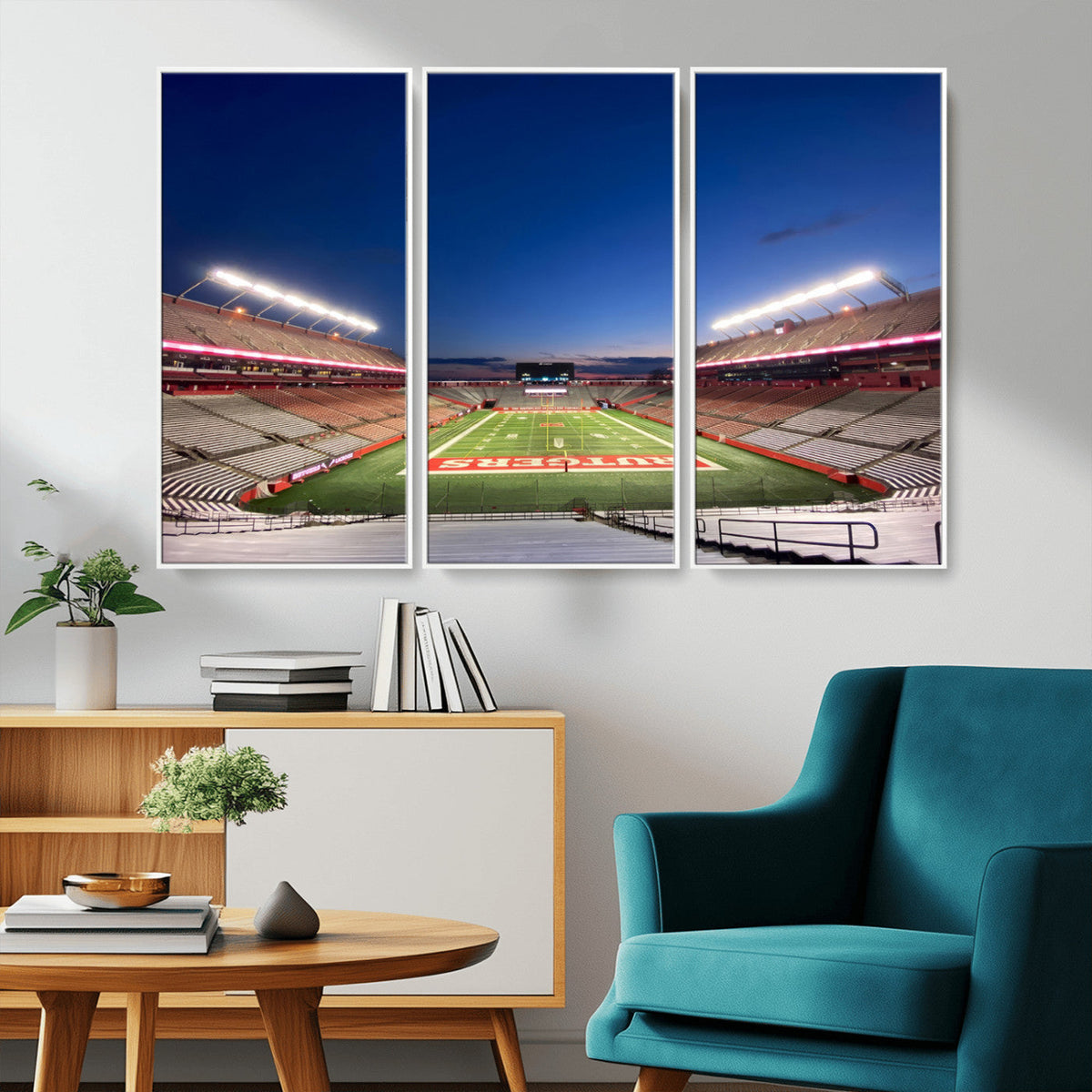Rutgers Scarlet Knights Football Team Print - Piscataway SHI