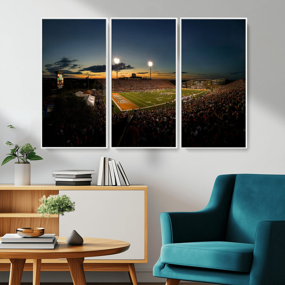 Ball State Cardinals Football Team Print - Muncie Scheumann