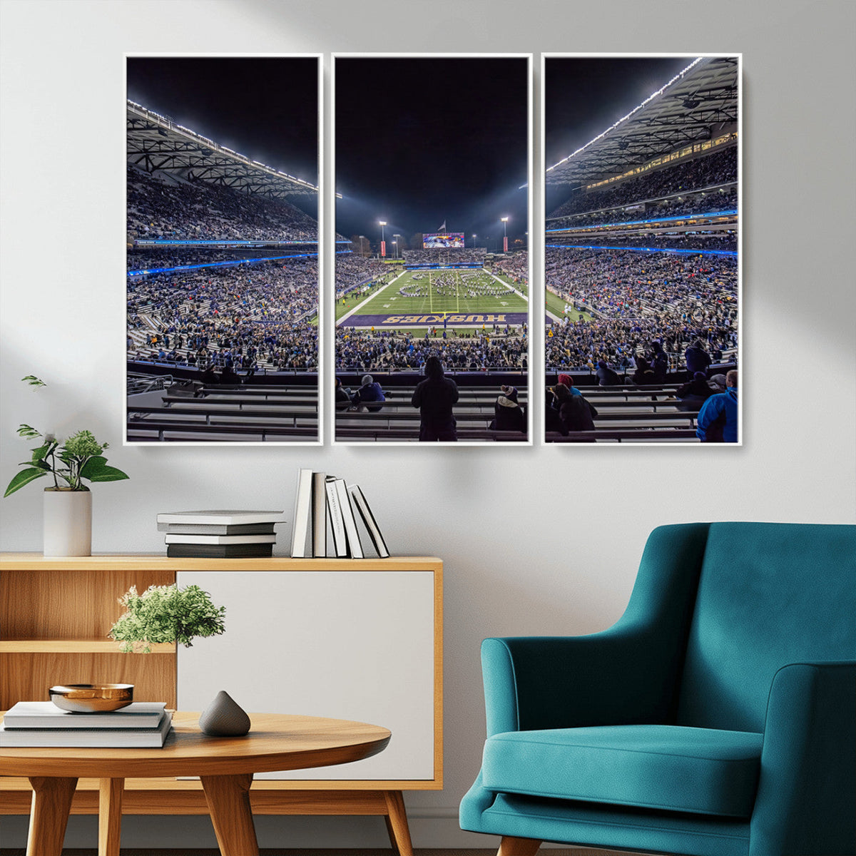 The University of Washington Huskies Football Team Print -