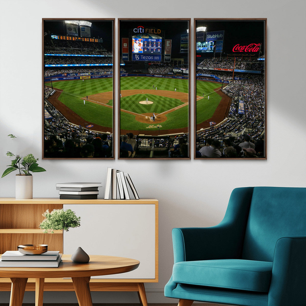 Oakland Athletics Baseball Print - RingCentral Coliseum