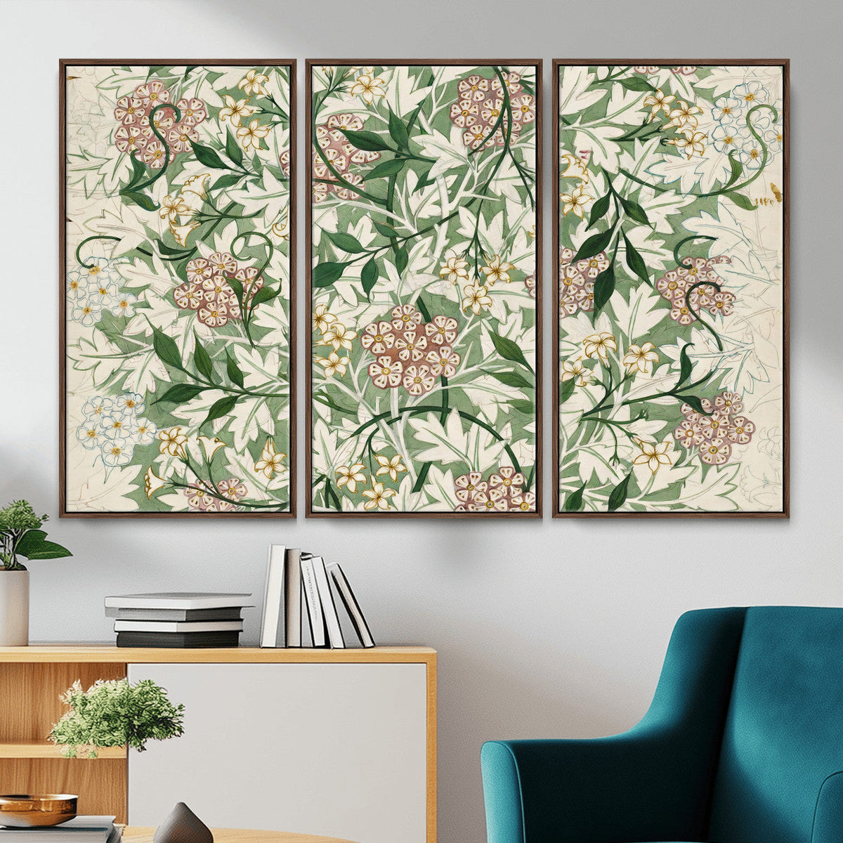William Morris Jasmine 1872 Canvas Wall Art — Arts and