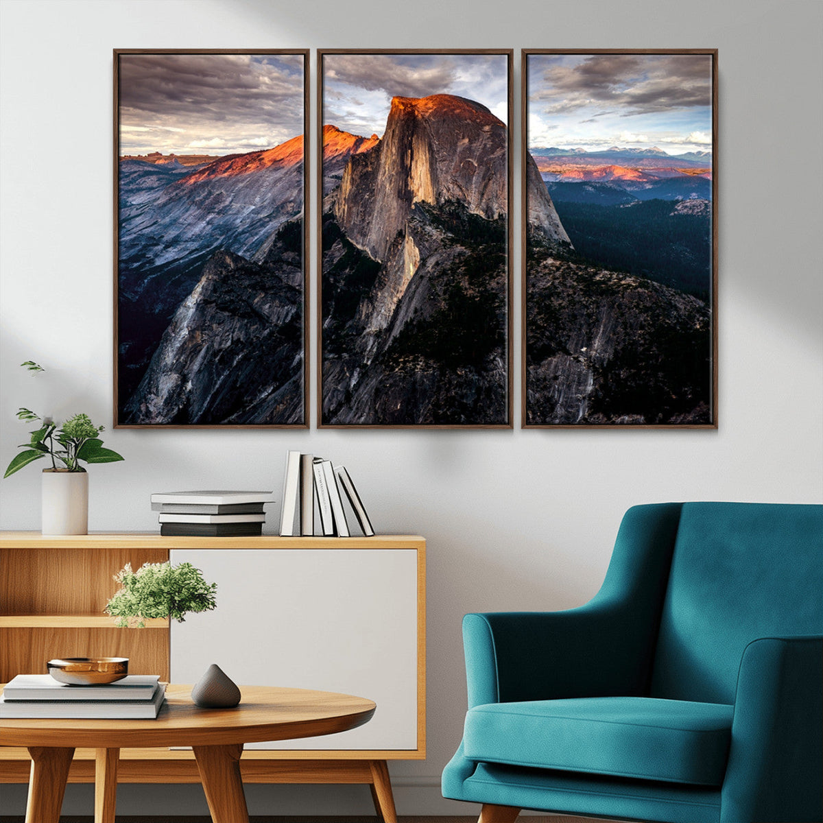 Half Dome Yosemite Wall Art – Majestic Mountain Landscape
