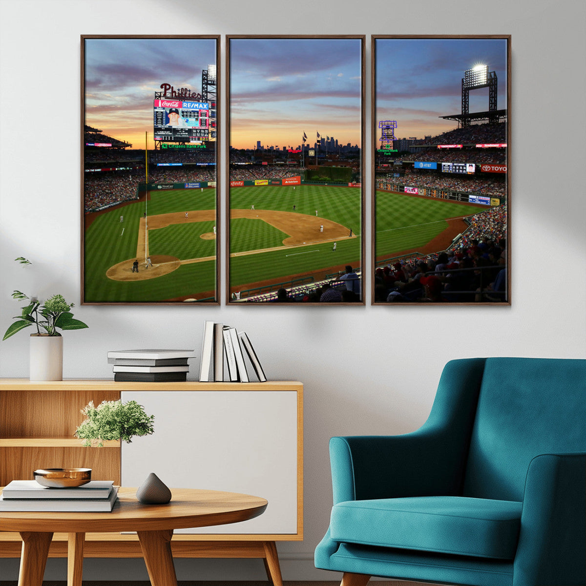 Citizens Bank Park Philadelphia Phillies Wall Art Canvas |