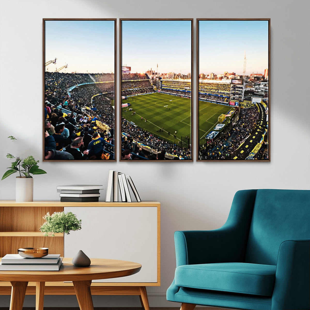 Boca Juniors Soccer Team Print - Buenos Aires Bombonera