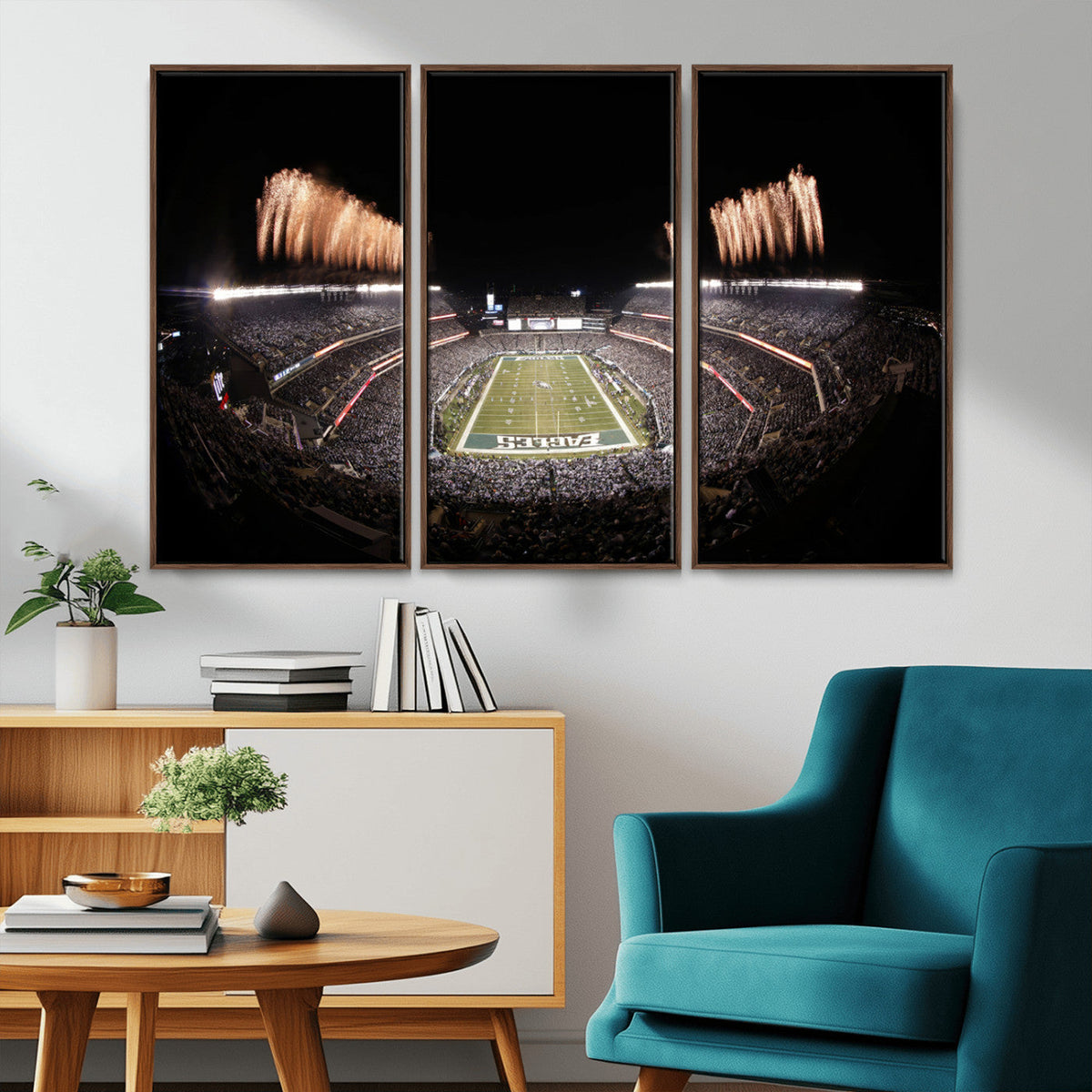 Eagles Field Stadium Wall Art - Lincoln Financial Field