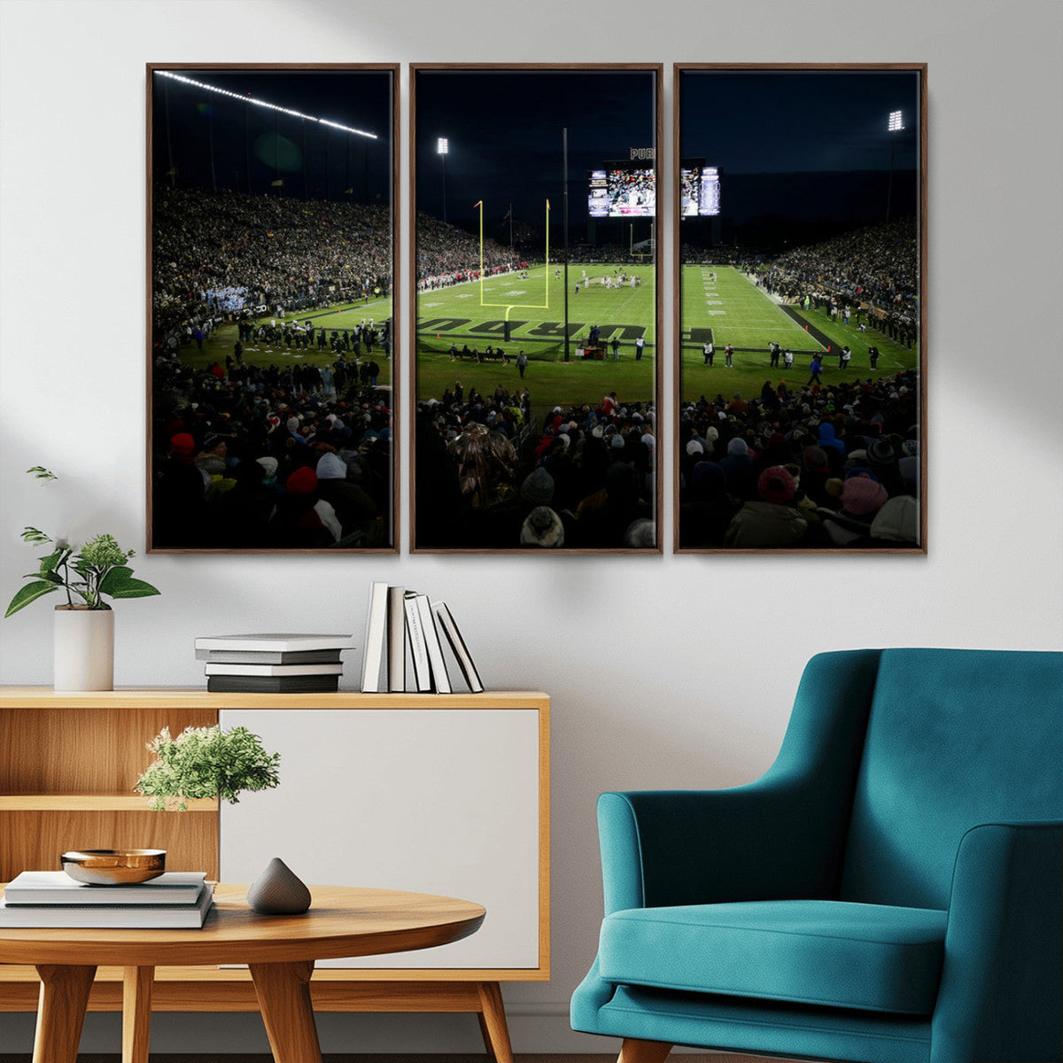 Purdue Boilermakers Football Team Print - West Lafayette